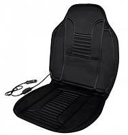 Накидка на сидіння з підігрівом Elegant 100х50 чорна EL 100 576