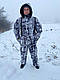 Зимовий костюм тактичний білий ліс до - 15 °C, фото 6