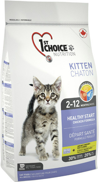 Сухий корм для кішенят 1st Choice Kitten зима курки 5.44 кг (065672290050)