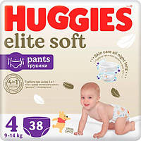 Трусики-подгузники Huggies Elite Soft Pants 4/L (9-14кг) 38 шт