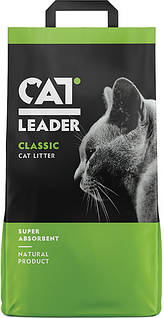 Наповнювач для котячого туалету Cat Leader Classic Мінеральний вбирний 5 кг (5 л) (5200357801267)