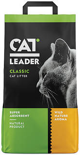 Наповнювач для котячого туалету Cat Leader Мінеральний вбирний 5 кг (5 л) (5200357801328)