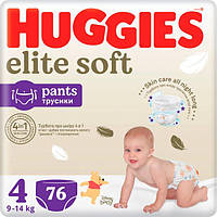 Трусики-подгузники Huggies Elite Soft Pants 4/L (9-14кг) 76 шт