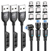 Магнитный кабель для зарядки мобильных устройств A.S 540 Degree Magnetic Charging Cable, Amazon, Германия