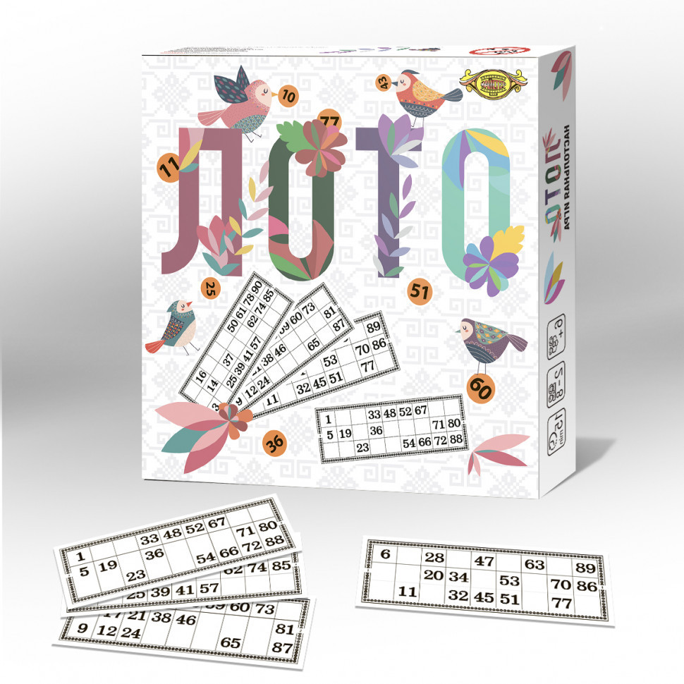 Настольная Игра "Лото" MKM0323 Правила Игры на Рус. и Укр. Языках ...