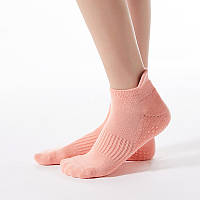 Класичні Закриті Нековзні шкарпетки Для Йоги, 3 кольори персик