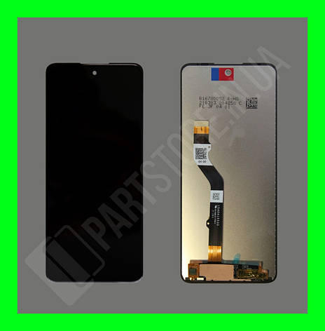 Дисплей Motorola Moto G40 Fusion / Moto G60 / Moto G60S із сенсором, чорний (оригінальні комплектуючі), фото 2
