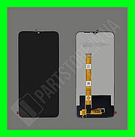 Дисплей Oppo A55 5G / Realme V11 із сенсором, чорний (оригінальні комплектуючі)