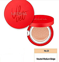 Тональный крем-кушон Missha Velvet Finish Cushion SPF50+/PA+++, 23 тон