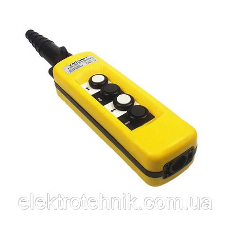 Пост тельферний 4 кнопки XAC-A471, фото 1