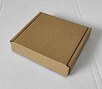 Коробка бурая 120х115х25 самосборная (шкатулка)