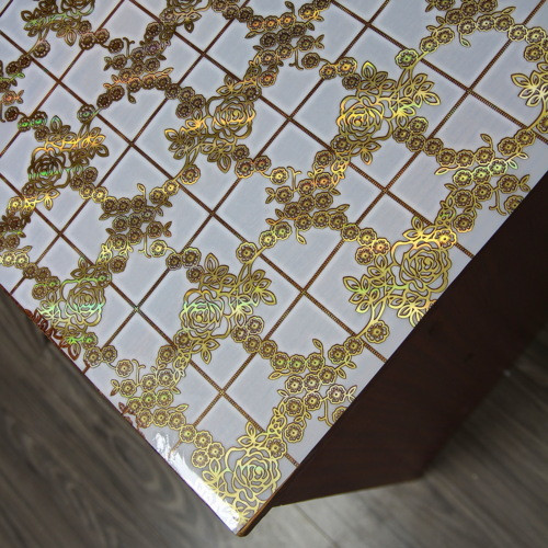 Клейонка Bona Силікон Лазер 4404 800 мкм 80 см Силіконова клейонка для обіднього столу