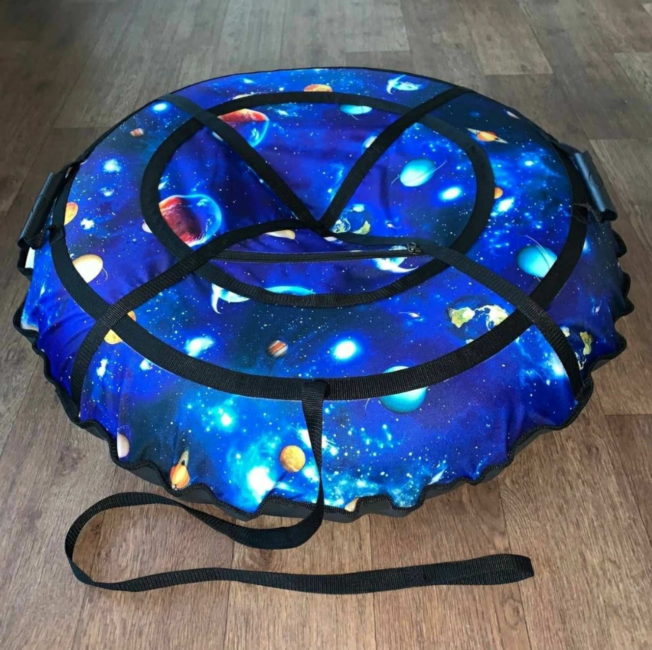 Тюбінг надувний, тюба Плюшка надувна, ватрушка надувна 100 см, фото 1