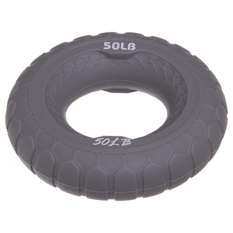 Еспандер кистьовий Кільце 50LB JELLO FI-3811 сірий