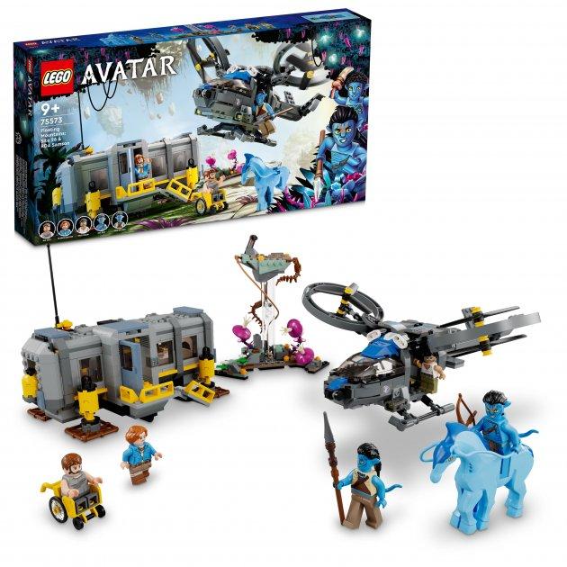 Конструктор LEGO Avatar Мобільна станція ОПР і конвертоплан Самсон у горах Алілуя 75573