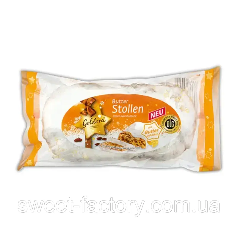 Штоллен Goldora Butter Stollen 200 g - фото 1 - id-p1729253672