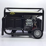 Генератор бензиновий однофазний 3.5 кВт AMC Power BT-3800LE, фото 2