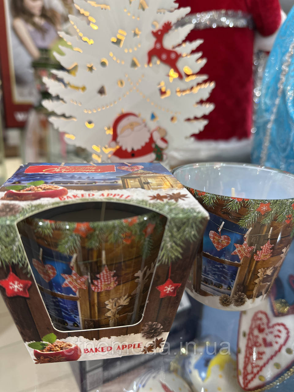 Свічки ароматичні різдвяні новорічні