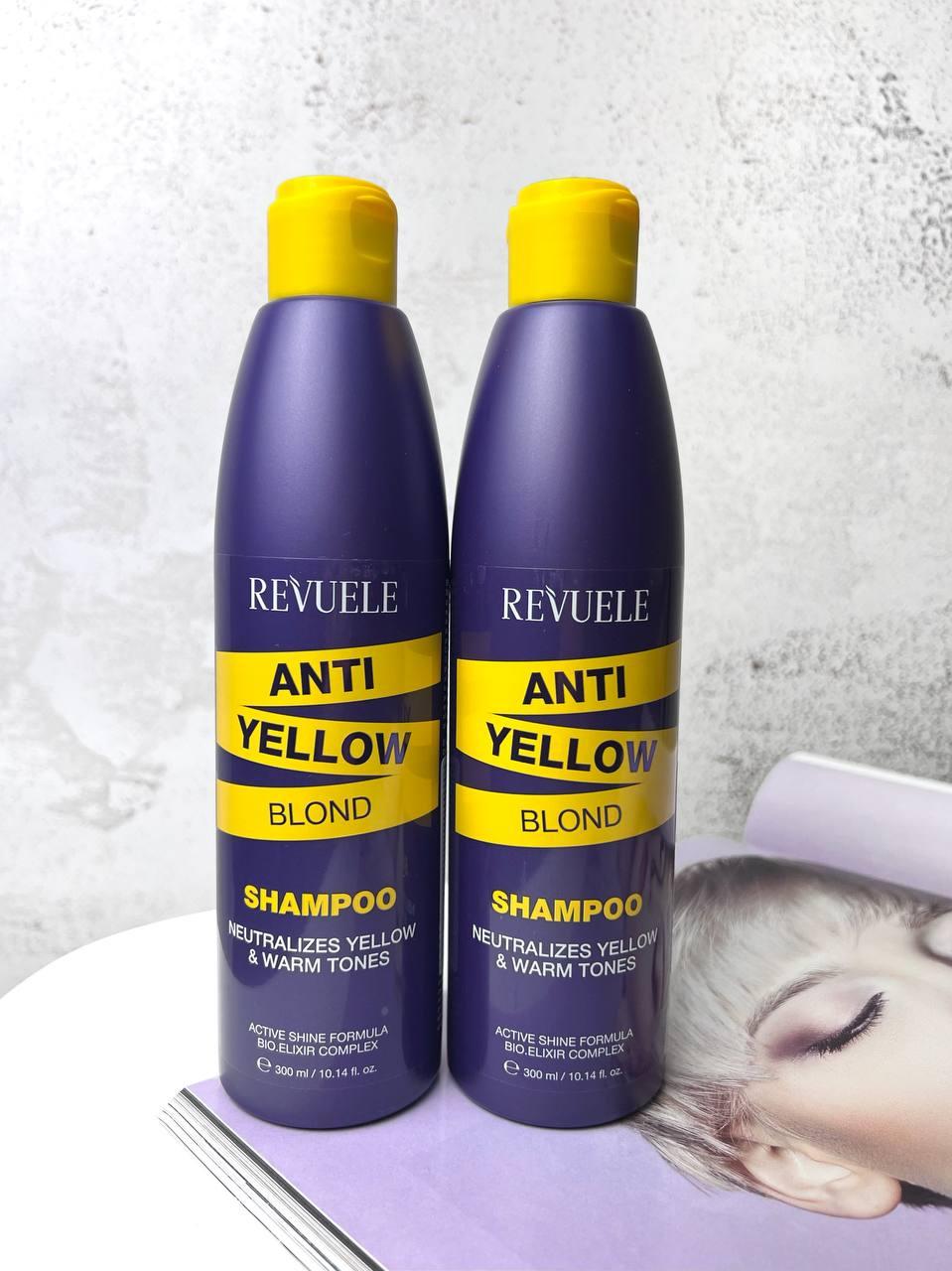 Шампунь для волосся з антижовтим ефектом Revuele Anti Yellow Blond, 300 мл