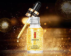 Сироватка для обличчя з золотими частинками JOMTAM Gold Luxury Hydrating Moisturizing Essence (15мл)