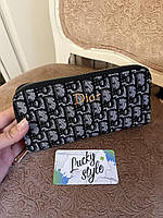 Кошелёк Dior Classic текстиль + экокожа , бренд коробка 13331133