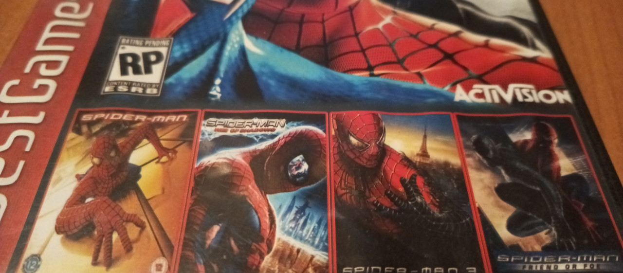 Игры на PS2 4 в 1 набор из 2х дисков Spider-man антология - фото 2 - id-p1729271721
