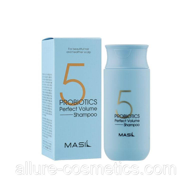 Шампунь для об'єму волосся з пробіотиками Masil 5 Probiotics Perfet Volume Shampoo 150мл