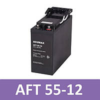 Аккумуляторная батарея ACUMAX AFT 12V 55Ah/C10