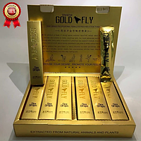 Справжня Шпанська мушка "GOLD FLY" ORIGINAL жіночий збудник, 12 стиків, краплі для дівчат