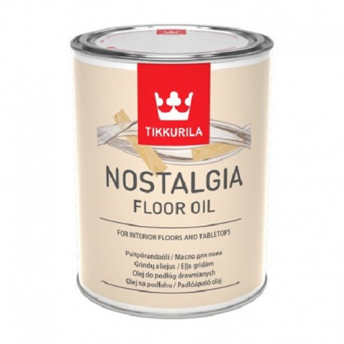 Tikkurila Nostalgia Floor Oil - олія для дерев'яних підлог внутрішніх приміщень, 1 л