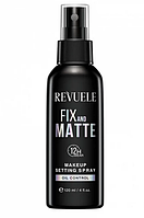 Спрей для макияжа фиксация Fix and Matte Revuele 120мл