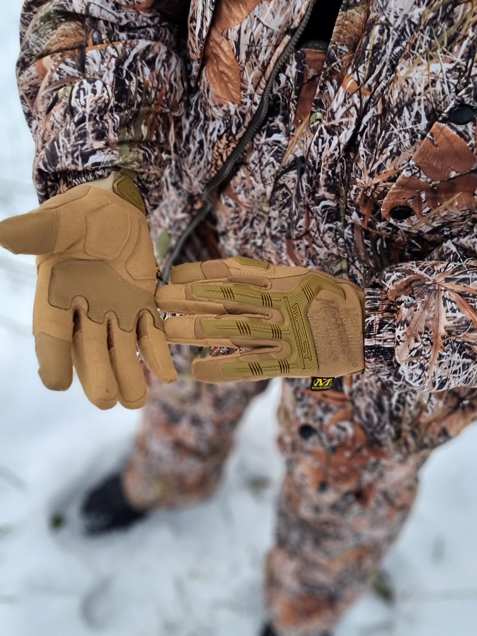 Тактичні рукавички Mechanix Mpact койот, фото 1