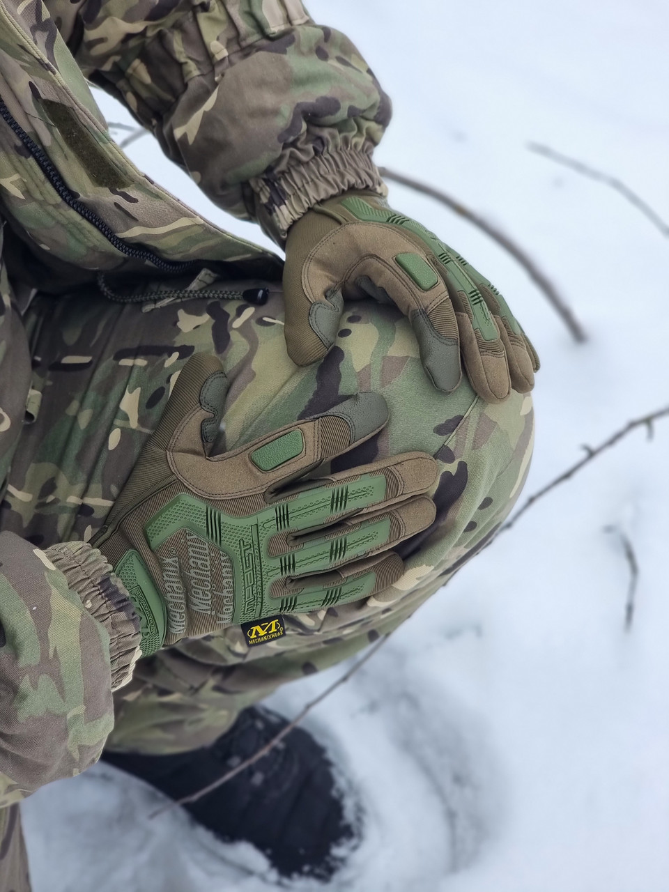 Тактичні рукавички Mechanix Mpact, фото 1