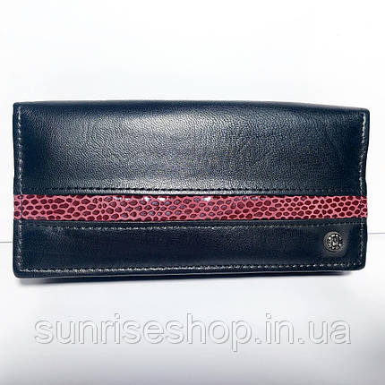 Гаманець жіночий шкіра Svan на 3 відділи, фото 1