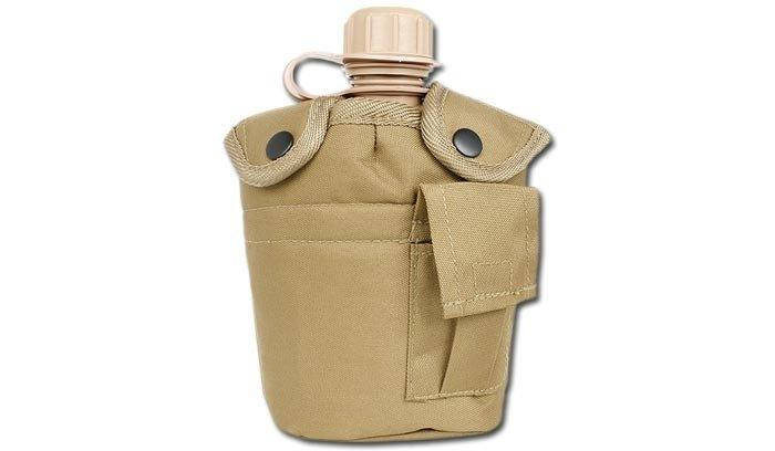 Mil-Tec — Фляга Canteen US 1QT MilSpec — Coyote Brown, фото 3