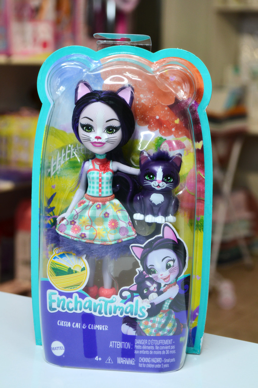 Лялька Enchantimals Котик Сієста GJX40