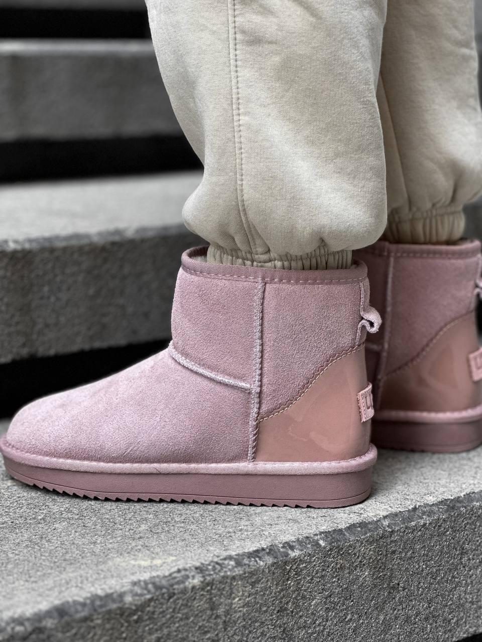 Pink sale crystal uggs
