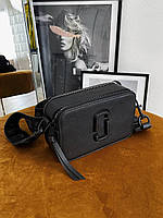Женская подарочная сумка Marc Jacobs The Snapshot Total Blac (черная) torba0044 стильная с эмблемой Марс Якобс
