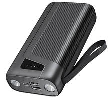 Power Bank XEGNER 30000mAh Павербанк із ліхтарем 6W 480 lumen