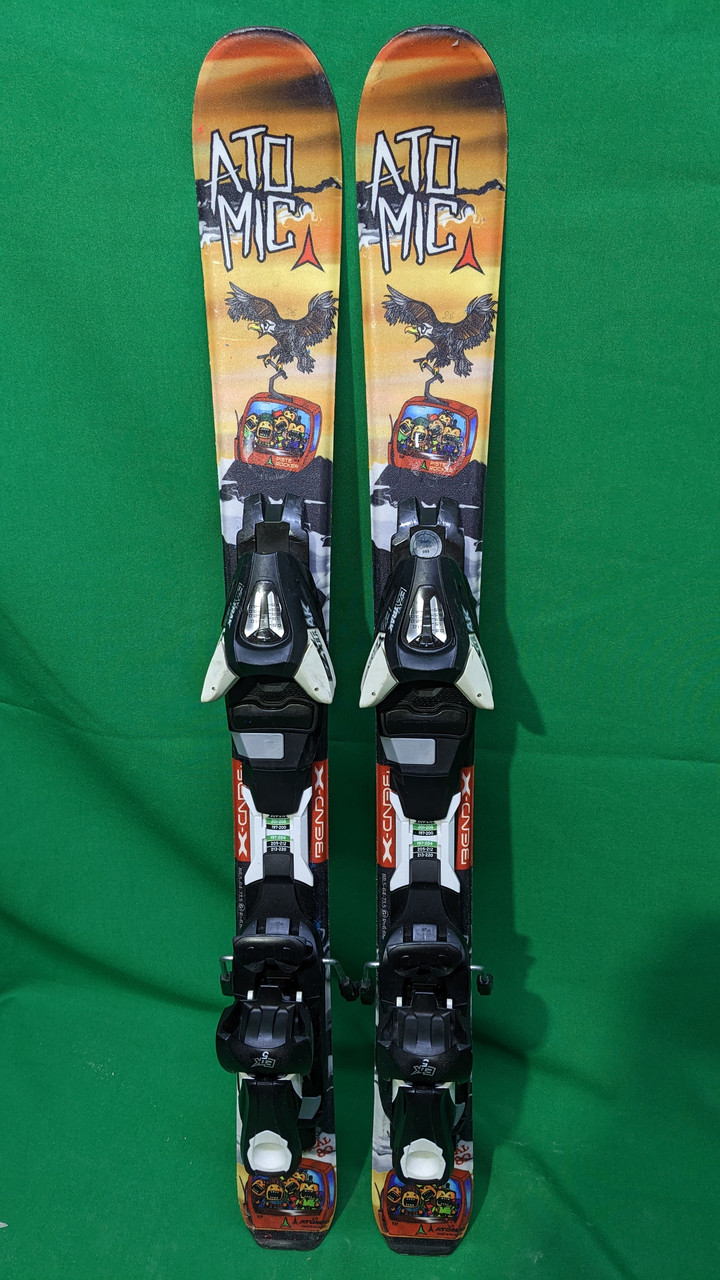 Гірські лижі  Atomic Rascal 80 см  карвінг б/у, фото 1