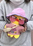 Мягкая игрушка Уточка Mimi Duck Lalafanfan (ЛАЛАФАНФАН) PD7112 подарочная сувенирная игровая симпатяшка топ