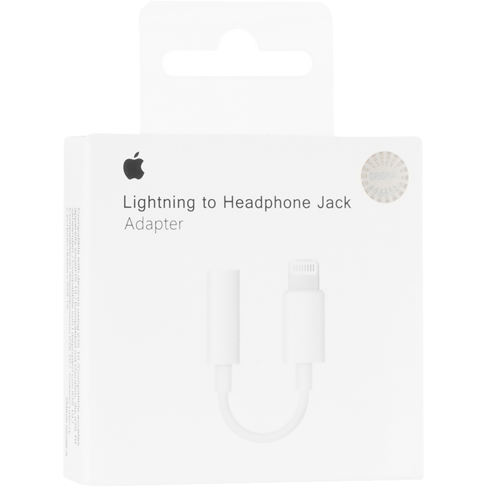 Купить Переходник для наушников на Айфон Lightning to 3.5mm Apple ...