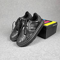 Женские зимние ботинки STILLI (чёрные) короткие повседневные полуботинки на меху О3905 cross 37