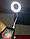 Портативна світлодіодна настільна лампа з USB роз'ємом ліхтар нічник на 12 діодів 5V, фото 6
