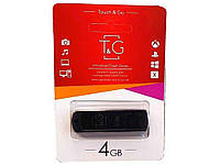 Флешка USB 011 Classic series 4GB Black ТМ TG "Kg"