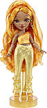 Лялька Рейнбоу Хай Міна Флер Rainbow High Meena Fleur S4 Saffron Gold Fashion Doll 4 серія 578284 MGA Оригінал, фото 4