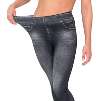 Джеггинсы Черные Slim 'N Lift Caresse Jeans Джинсовые лосины Size S/М