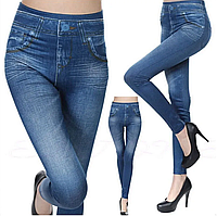 Леджинси Сині Slim 'N Lift Caresse Jeans Джинсові штани Size M/L