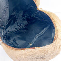 Рюкзак для дівчинки меховий, фото 5