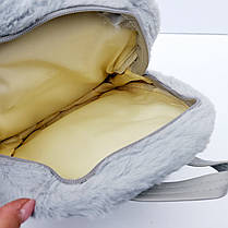 Рюкзак для дівчинки меховий, фото 5